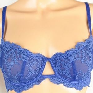 Free People Blue Daydreamer Crisscross Back